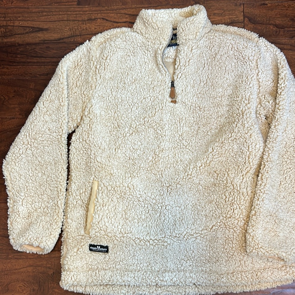 Simply Southern Pullover Sherpa size Xl